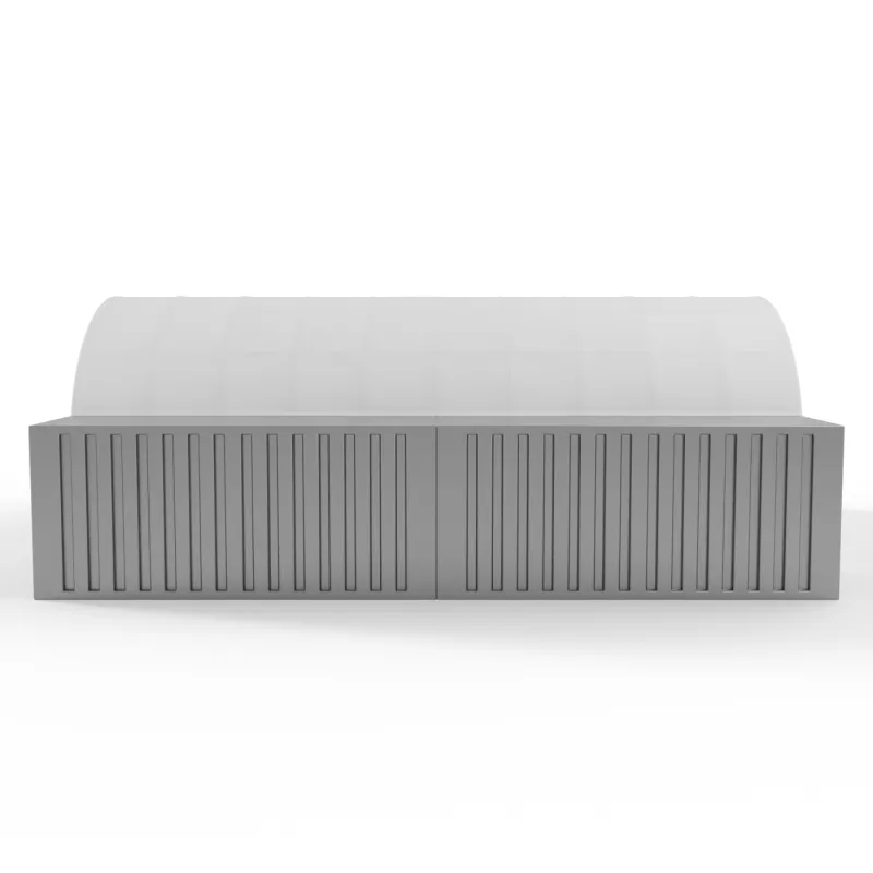 Střecha kontejneru 6x12m PVC 750g/m2