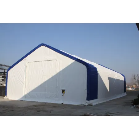Hala pro stany se sedlovou střechou 10x18,3m PVC 900g/m2