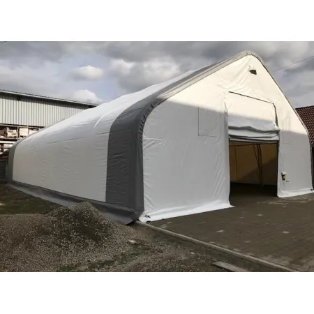 Stan XXL se šikmou střechou 12,2x24,4m PVC 900g/m2
