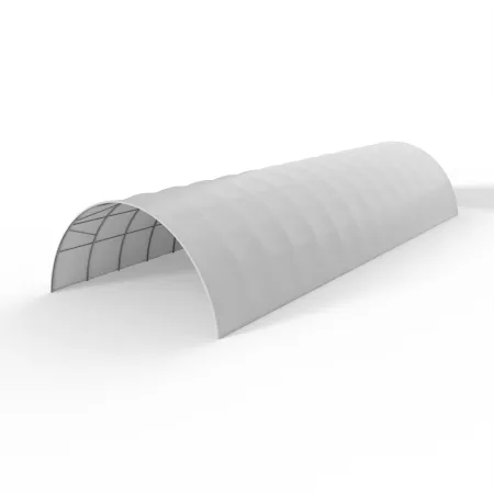 Oblouková plachtová hala 12,2x18m PVC 750g/m²