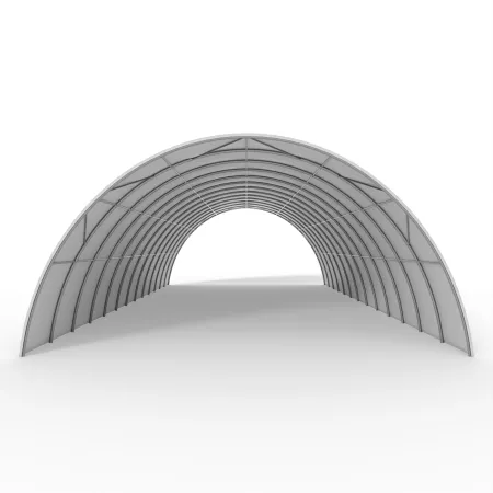Oblouková plachtová hala 12,2x18m PVC 750g/m²