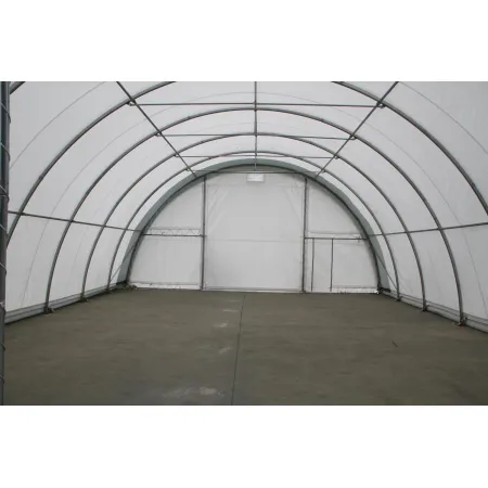 Zakřivená stanová hala 9,15x12m PVC 750g/m2