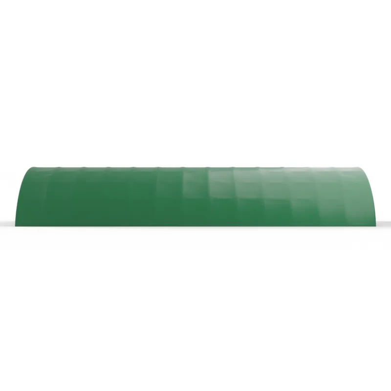 Oblouková plachtová hala 12,2x18m PVC 750g/m² v zelené verzi