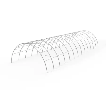 Oblouková hala 12,2x24 m PVC 750 g/m² v zeleném provedení