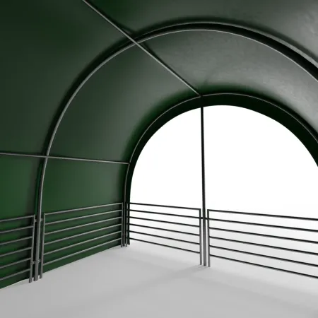 Přístřešky pro zvířata 4x4m PVC 900g/m2