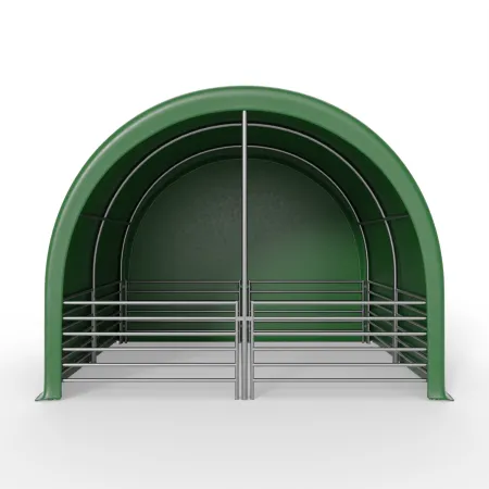 Přístřešky pro zvířata 4x4m PVC 900g/m2