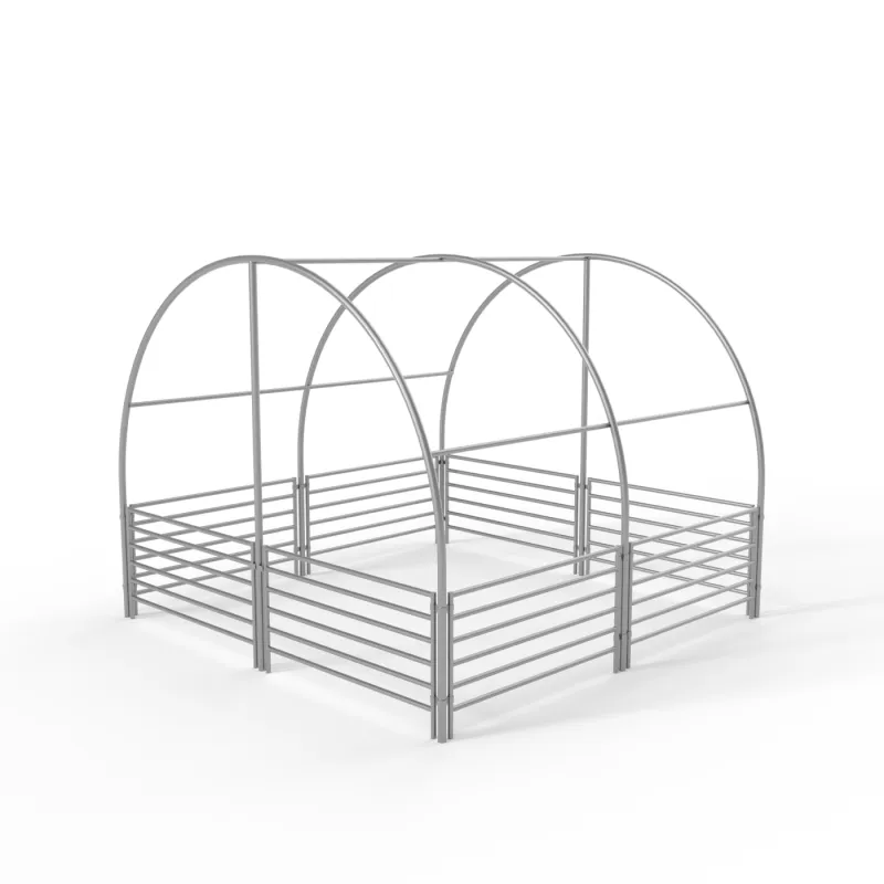 Přístřešky pro zvířata 4x4m PVC 900g/m2