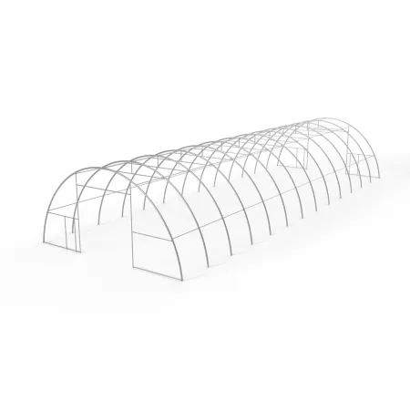 Zakřivená stanová hala 9,15x20m PVC 750g/m2