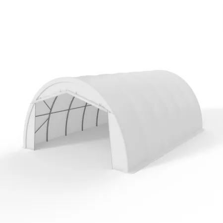 Zakřivená hala pro stany 6,1x12,8m PVC 750g/m2