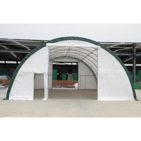 Zakřivená stanová hala 9,15x12m PVC 900g/m2