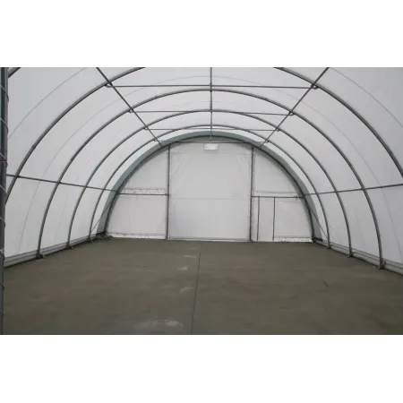 Zakřivená stanová hala 9,15x12m PVC 900g/m2