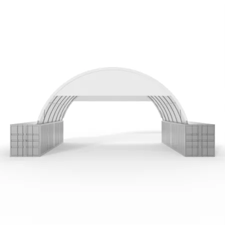 Štítový kryt pro zastřešení 10 m PVC 750 g/m²