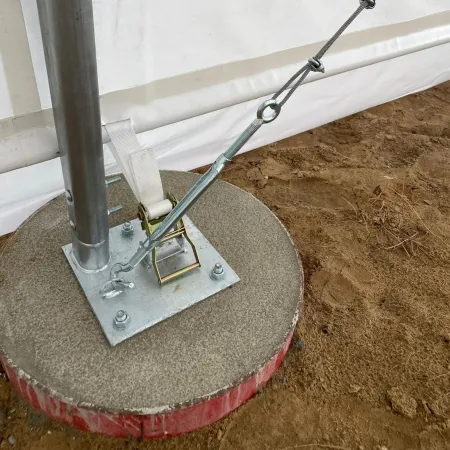 Plachtová hala 12,2x30 m PVC 900g/m²