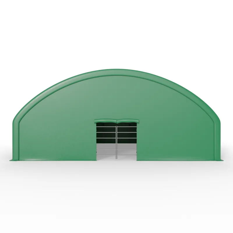 Přední stěna pro výběh pro zvířata 12x12m PVC 750g/m²