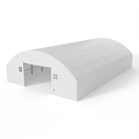 Plachtová hala se svislými bočními stěnami 15,25x24,4 m PVC 750 g/m²