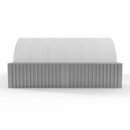 Kontejnerové zastřešení 8x12 m PVC 750 g/m²