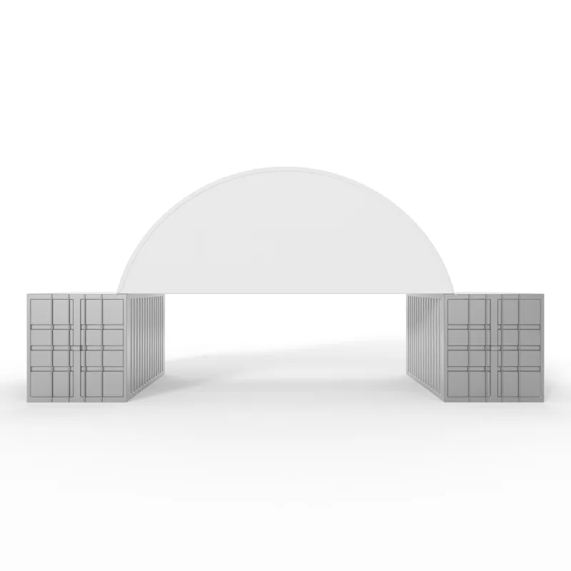 Zvětšený štítový kryt pro zastřešení 6 m, PVC 900 g/m²