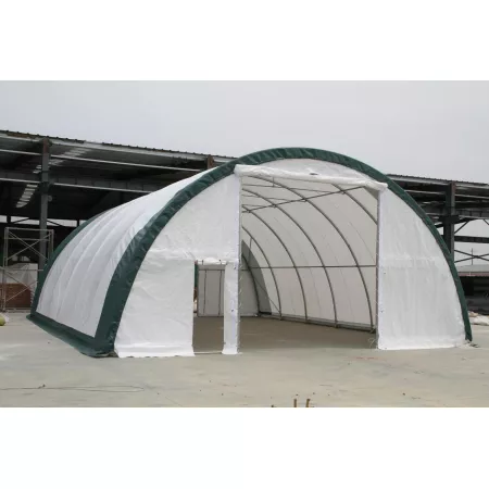Zakřivená stanová hala 9,15x12m PVC 750g/m2