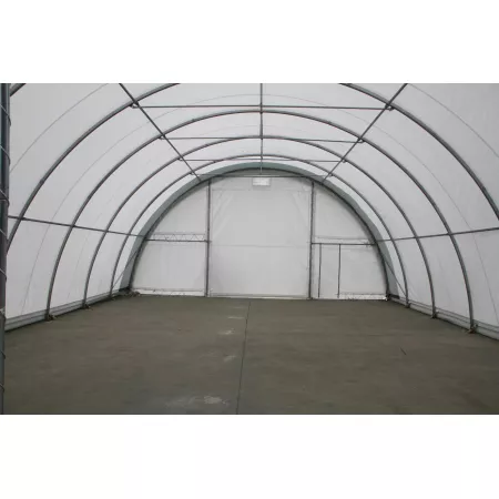 Zakřivená stanová hala 9,15x12m PVC 750g/m2