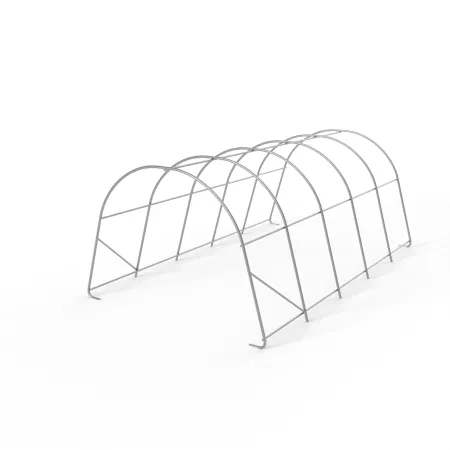 Plachtový garážový stan 3,66x6,1 m PVC 900 g/m²