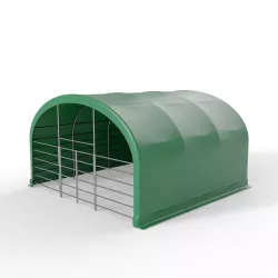 Přístřešky pro zvířata 4x4m PVC 750g/m2