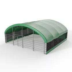 Přístřešky pro zvířata 10x10m PVC 750g/m2
