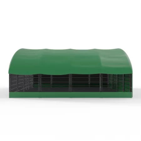 Přístřešek pro zvířata 10x10 m PVC 900 g/m²