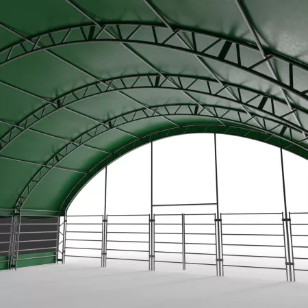 Přístřešek pro zvířata 12x12 m PVC 900 g/m²