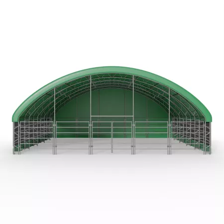 Přístřešek pro zvířata 12x12 m PVC 900 g/m²
