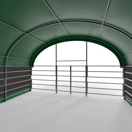 Přístřešek pro zvířata 6x6 m PVC 900 g/m²