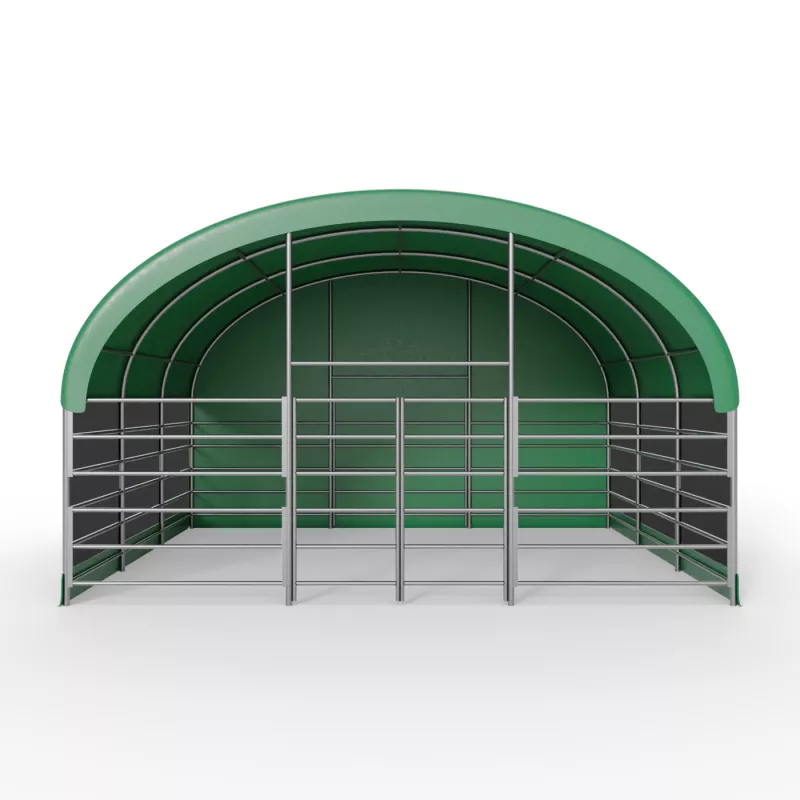 Přístřešky pro zvířata 4x4m PVC 900g/m2